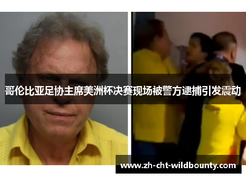 哥伦比亚足协主席美洲杯决赛现场被警方逮捕引发震动